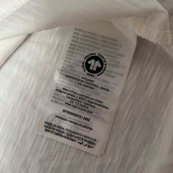 NWT Marc O’Polo long sleeve crew neck shirt size XXL - Picture 7 of 8